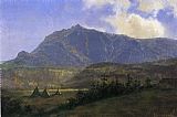 Albert Bierstadt Canvas Paintings - Indian Encampment